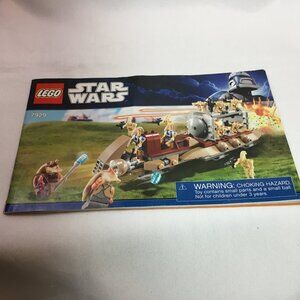 Lego Star wars 7929 Battle on Naboo instruction set! MINT CONDITION!!